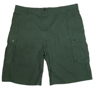 Levi's Forest Green Snap Pocket Cargo Shorts SZ 44